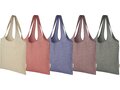 Pheebs 150 g/m² recycled cotton trendy tote bag 7L