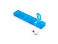 7-Day Pill Organizer with Lock | Clear & Colorful