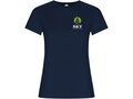 Golden short sleeve women's t-shirt 2