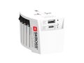 SKROSS World Travel Adapter MUV 2-pole with USB A and C