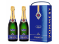 Pommery Brut Royal avec 2 bouteilles de 75 cl