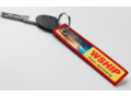 Full colour printed key tag 1