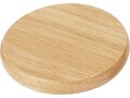 Scoll wooden coaster with bottle opener