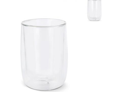 Double wall coffee glass Marian 320 ml