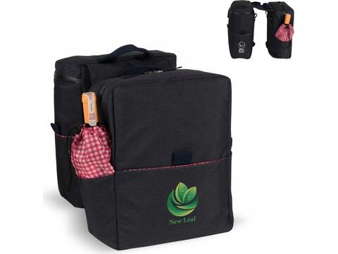 Double bicycle picnic pannier R-PET