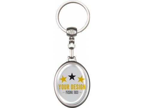 Keyring Metal Oval