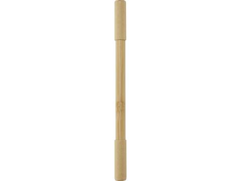 Samambu bamboo duo pen