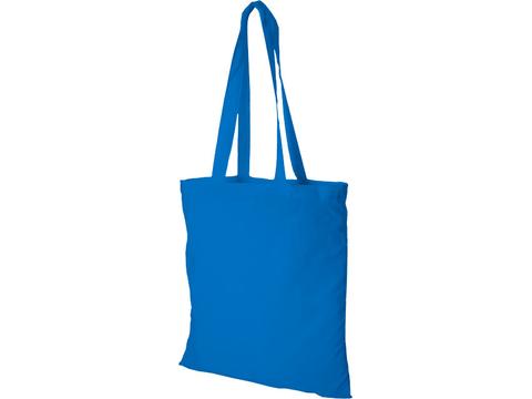 Madras cotton tote