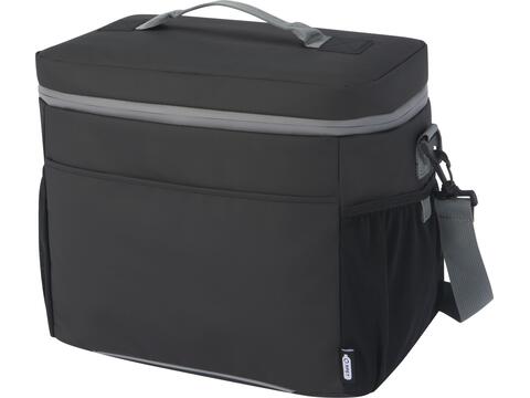 Aqua 20-can GRS recycled water resistant cooler bag 22L