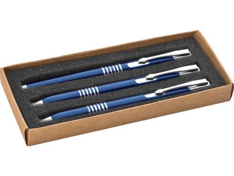 3-piece metal writing set 