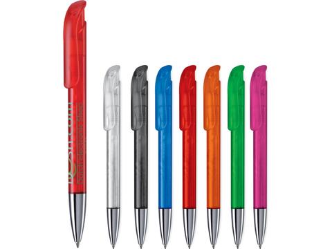 Ball Pen Atlas Transparan Metal Tip