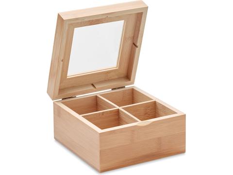 Bamboo tea box