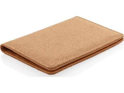 ECO Cork secure RFID passport cover