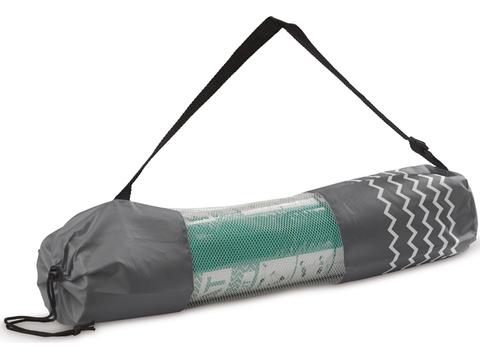 Fitness-yoga mat with carrier