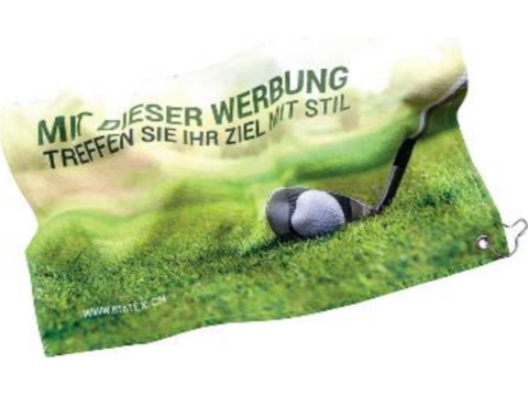 Golf towel full colour 30 x 50 cm