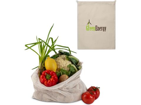 Re-Usable Food Bag Oeko-Tex Cotton 4O x 45 cm