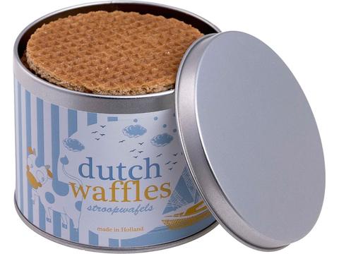 Tin syrup waffles