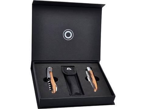 Laguiole set Duo - knife and corkscrew