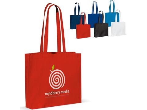 Shopping bag Oekotex coloured 40x35x10cm