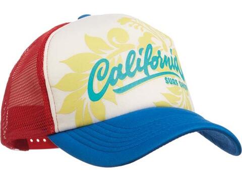 Custom-Made 5-Panel Polyester Trucker Cap – Fully Personalized Design