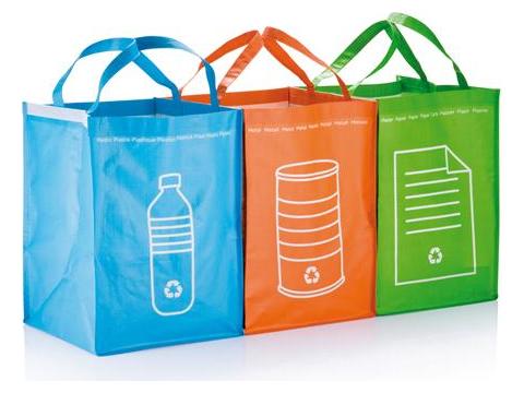 Recycle waste bags