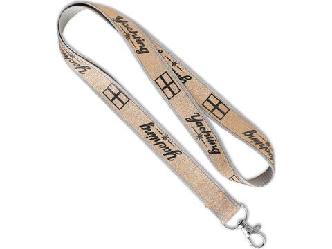 Custom-Made Polyester Glitter Lanyard – Fully Custom Design