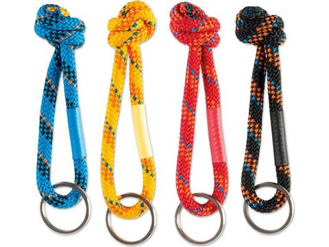 Custom-Made Keychain with Knotted Cord – Fully Personalized Design