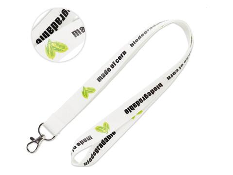 Custom-Made Corn Starch Lanyard with Screen Print – Fully Personalized Design