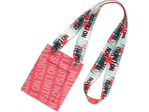 Custom-Made RPET Lanyard with Badge Holder and Patented Hook-Free Design – Fully Custom Design