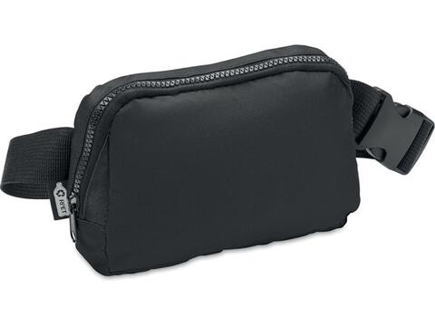 300D RPET polyester waist bag