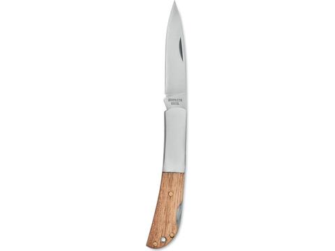 Foldable knife in acacia wood