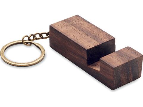 Key ring with phone stand