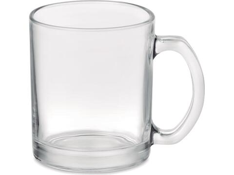 Glass sublimation mug 300ml