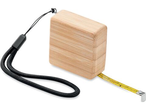 Measuring tape in bamboo 1m