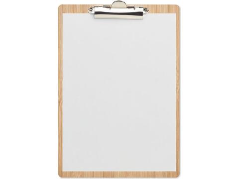 A4 bamboo clipboard