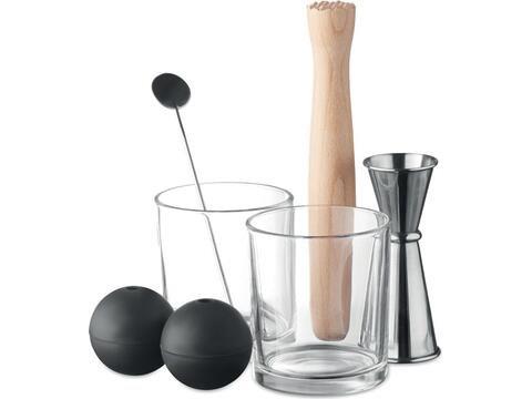 Set of 7 pieces cocktail set