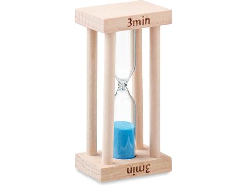 Wooden sand timer 3 minutes