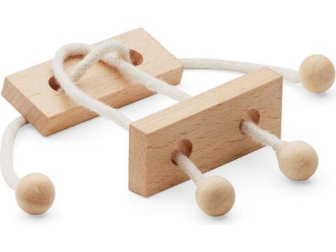 Wooden brain teaser rectangle