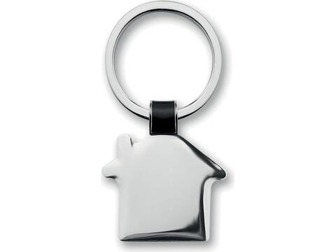 House shaped key ring