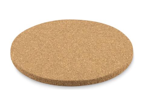 Round cork coaster