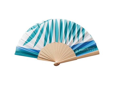 Custom-Made Elegant Wooden Fan – Fully Personalized Design