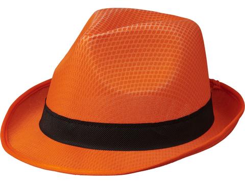 Trilby Hat - Orange