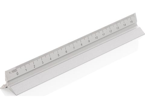 15cm. Aluminum triangular ruler