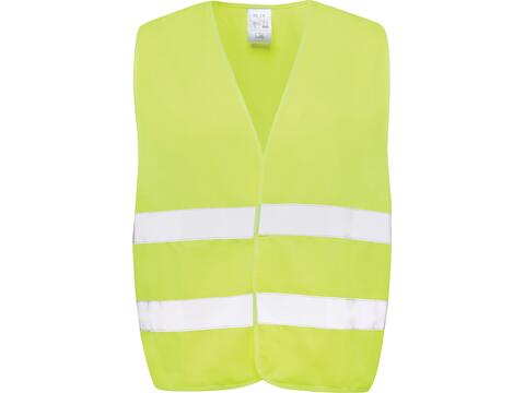 GRS recycled PET high-visibility safety vest