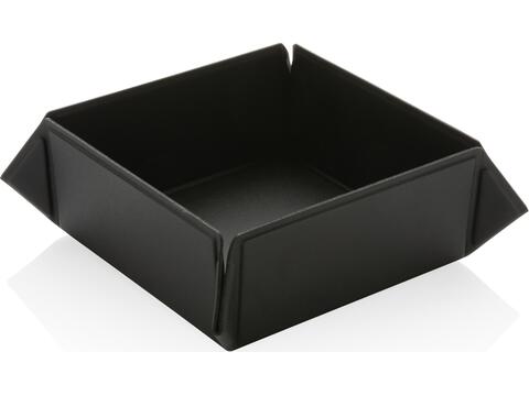 Swiss Peak RCS recycled PU foldable magnetic storage tray