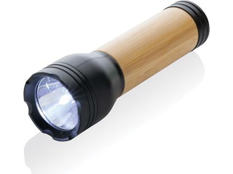 Lucid 3W RCS certified recycled plastic & bamboo torch