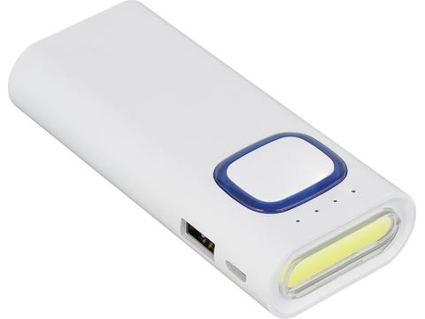 Powerbank with COB Led Torch - 2600 mAh