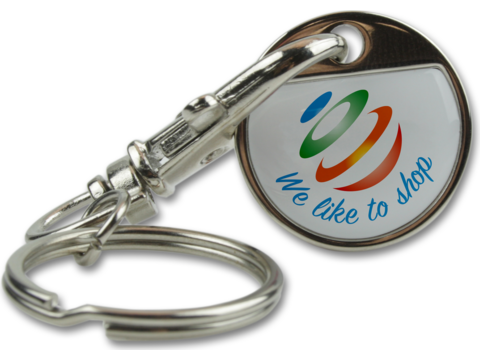 Key Ring Shopping Token