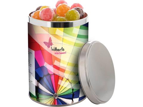 Large tin box with sweets