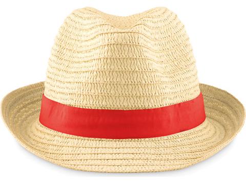 Paper straw hat